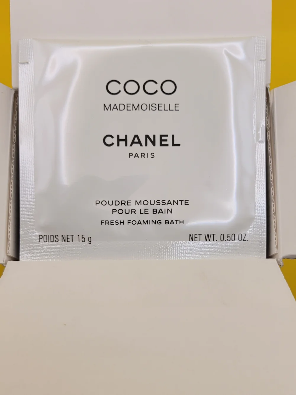 Coco Mademoiselle Chanel Paris Poudre Moussante Pour Le Bain Fresh Foaming Bath